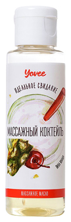 Масло для массажа Массажный коктейль с ароматом пина колады 50 мл. Toy Fa