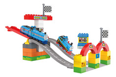 Конструктор большая гонка томаса Mega Bloks