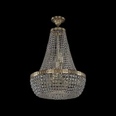Хрустальная люстра 19281/H2/45IV G Bohemia Ivele Crystal