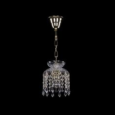Люстра хрустальная подвесная 14781/15 G Drops Bohemia Ivele Crystal