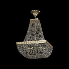 Хрустальная люстра 19282/H2/35IV G Bohemia Ivele Crystal