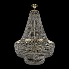 Хрустальная люстра 19101/H2/80IV G Bohemia Ivele Crystal