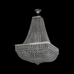 Хрустальная люстра 19272/H2/55IV Ni Bohemia Ivele Crystal