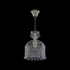 Люстра хрустальная подвесная 14783/20 G Balls Bohemia Ivele Crystal
