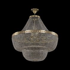 Хрустальная люстра 19091/H1/80IV G Bohemia Ivele Crystal