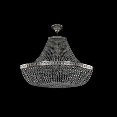 Хрустальная люстра 19283/H1/80IV Ni Bohemia Ivele Crystal