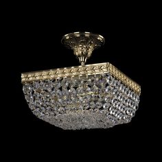 Хрустальная люстра 19282/25IV G Bohemia Ivele Crystal