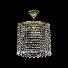 Люстра хрустальная подвесная 19203/25IV G Leafs Bohemia Ivele Crystal