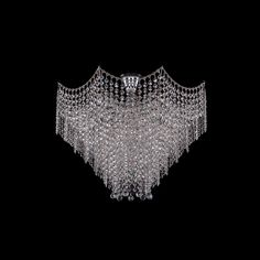 Хрустальная люстра 77071/59 Ni Bohemia Ivele Crystal
