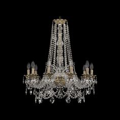 Хрустальная люстра 16111/10/240/h-80 FP Bohemia Ivele Crystal
