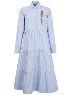 Платье STELLA JEAN цв. голубой/белый, р. 140