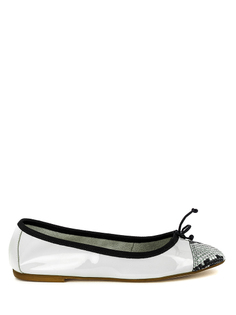 Балетки женские Just Couture 58121 белые 37 RU