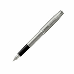 Перьевая ручка Parker Sonnet Stainless Steel CT, толщина линии F, палладий (S0809210)