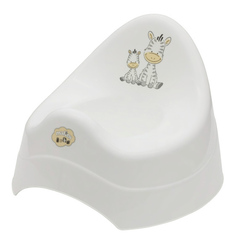 Горшок детский Maltex Зебра белый