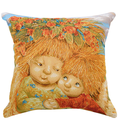Подушка гобеленовая "Мамино сердце" 45х45 Artangels