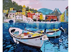 Картина по номерам Артвентура "Тихая гавань", 40x50