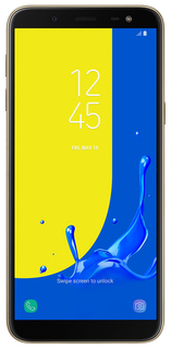 Смартфон Samsung Galaxy J6 3/32GB Gold (SM-J600FZDGSER)