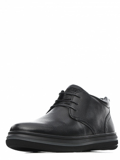 Полуботинки мужские quattrocomforto 73-92MV-019KN черные 42 RU