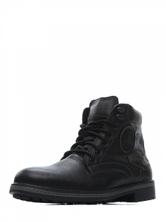 Ботинки мужские quattrocomforto 52.111.01 черные 45 RU