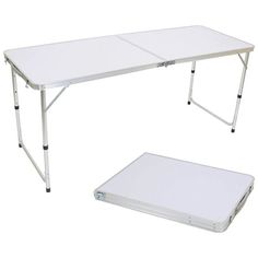 Стол туристический TD-06 складной 160x60x70см (алюминий+МДФ) No Brand