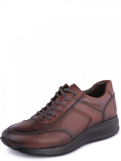 Полуботинки мужские quattrocomforto 526-92MV-011KT коричневые 43 RU