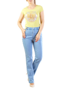 Брюки женские LAFEI-NIER X28120RDB голубые 32