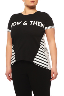 Футболка женская Marina Rinaldi 5972059 74 черная XS