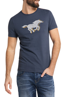 Футболка мужская Mustang 1009522-4085 синяя S