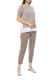 Футболка женская Peserico S89217F14 бежевая 46