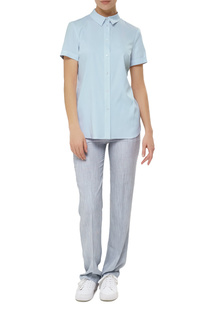 Рубашка женская YARMINA 16-J10-1074-1357 голубая 50