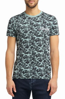 Футболка мужская Mustang 1009043-11565 зеленая L