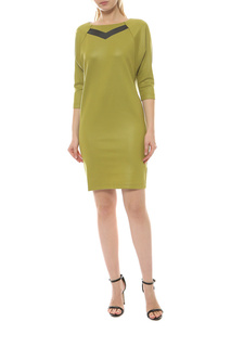 Повседневное платье женское Olenny 1152-Банни-1 зеленое 44