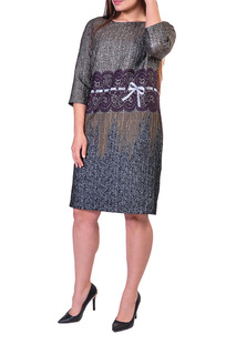 Повседневное платье женское Forus 18141-100 серебристое 50-170