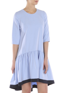 Повседневное платье женское Nuova Vita 2159.0 голубое 44