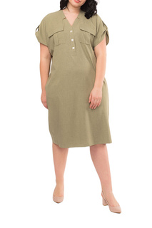 Повседневное платье женское MONTEBELLUNA WLD904 зеленое 54
