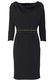 Повседневное платье женское Apart 61223 черное 34