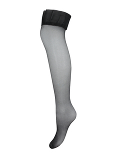 Чулки женские Trasparenze Adele (aut) черные 3