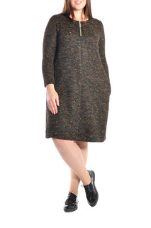 Повседневное платье женское Forus 18114-1 черное 48-170