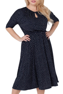 Повседневное платье женское Sparada ПЛ_Софи2 синее 50-52