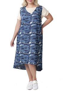 Повседневное платье женское Sparada САМЕР_0 бежевое 52