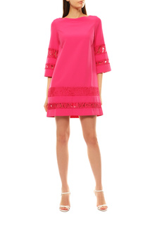 Повседневное платье женское Olenny 1114-ТВИГИ розовое 46
