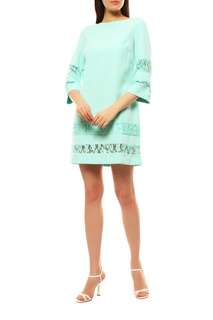 Повседневное платье женское Olenny 1114-ТВИГИ зеленое 46
