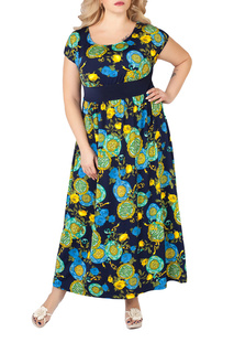 Повседневное платье женское Sparada ПЛ_ЛАНА_011ПРЛИМ желтое 62