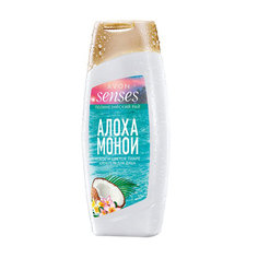 Крем-гель для душа Avon Senses "Кокос и цветок тиаре",250 мл