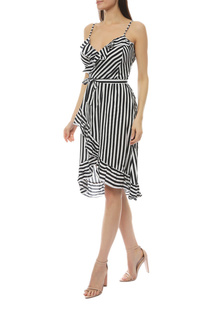 Повседневное платье женское SHELTER КТ-271 синее 42-44