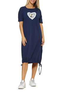 Повседневное платье женское KIDONLY КУП-015ПЛ/ синее 48-170