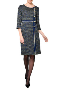 Повседневное платье женское Caterina Leman SU 2391 синее 38