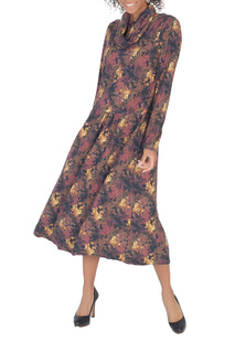 Повседневное платье женское ODEKS-STYLE OD9-2-1-273 коричневое 56-170