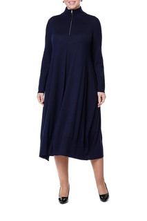 Повседневное платье женское Piero Moretti SAFARI660 синее 52