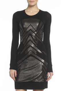 Повседневное платье женское Angelo Marani 3593/A/0009 черное 40